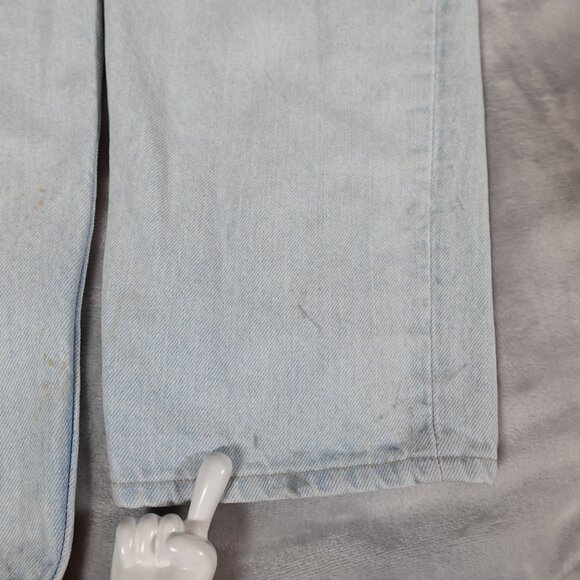 Vintage Levis 550 Relaxed Tapered Leg Jeans Mens 36x36 (Fits 34x35) Flaws READ! - Picture 11 of 16
